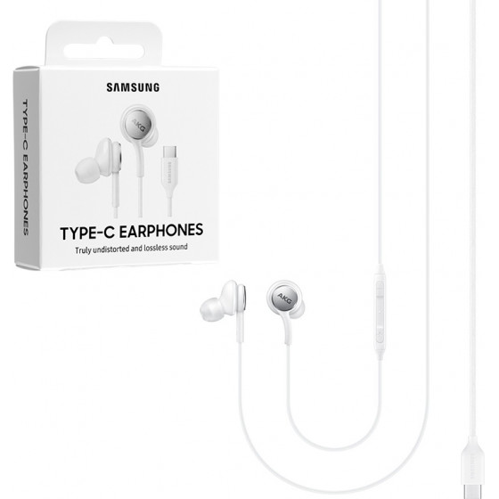 SAMSUNG HANDS FREE STEREO WHITE - (EO-IC100BWEGEU)