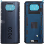 Xiaomi Poco X3 Battery Cover Tarnish Black Service Pack - (55050000JZ6D)