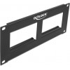 DeLock patch panel Easy 45 10inch 2U 90.5x45.2mm x2 ����� - (81379)