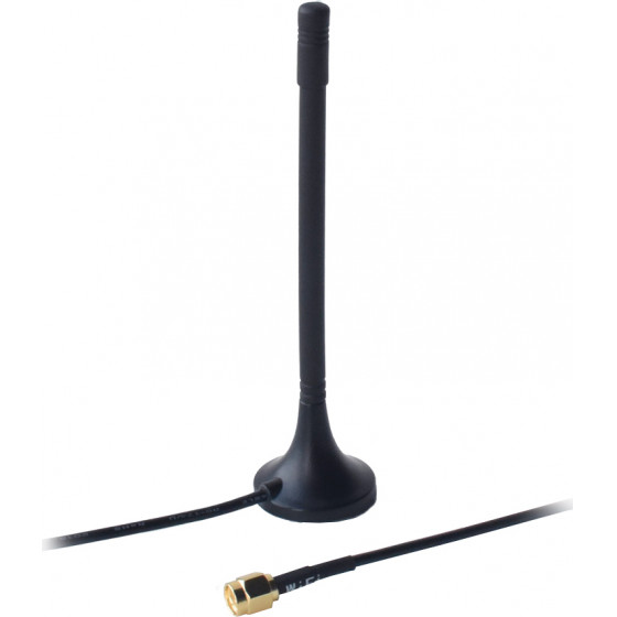 Teltonika WiFi antenna magnetic 2dBi 1.5m - (003R-00230)