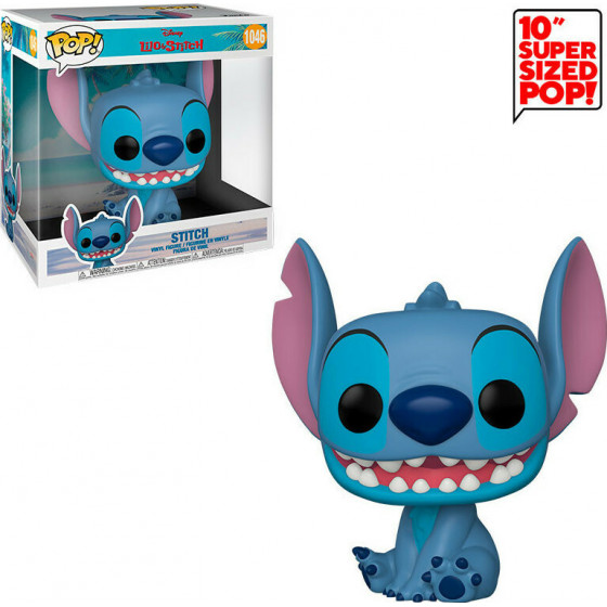 Funko Pop! Oversized Disney: Lilo Stitch - Stitch #1046 Vinyl Figure (10)