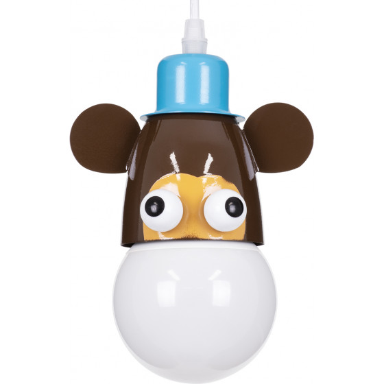 GloboStar MONKEY �������� �������� ������� ��������� ������ �������� 1 x E27 ������� ���� ��������� �14.5 x �10.5 x �13.5cm - (00640)