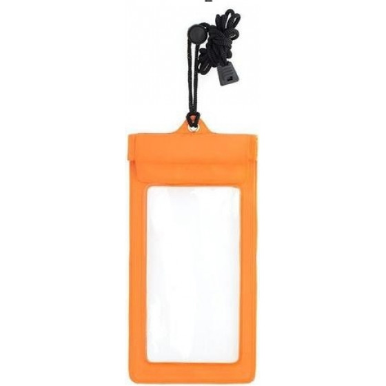 iSelf Waterproof Case For Smartphones 5.0-5.8 180x105mm Orange - (WATER5.5ORAN)