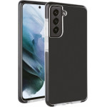 Vivanco Rock Solid Cover Case Samsung S21 FE Transparent Black Backcover - (62536)