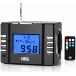 August MB300H - Mini MP3 Musicbox �� FM Clock Radio �����
