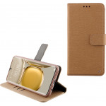 Volte-Tel ���� Huawei P50 PRO 6.6 Allure Magnet Book Stand Clip Gold - (5205308300936)