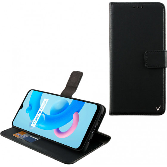 Volte-Tel ���� Realme C11 2021 6.52 Allure Magnet Book Stand Clip Black - (5205308301087)