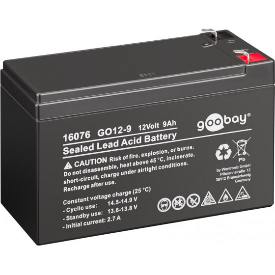 Goobay �������� �������� GO12-9 12Volt 9Ah - (16076)