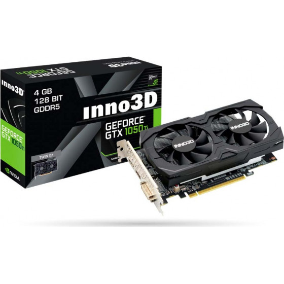 Inno3D GeForce GTX1050 Ti 4GB Twin X2 - (N105K-2DDV-M5CM)