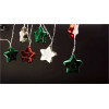 Entac Christmas Indoor Colorful Star 60mm Light 10LED WW 1.65m - (ECL-CCSD-10WW)