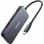 Anker Premium 5in1 Usb-c Hub,2xusb3,hdmi,mem Card - (A8334HA1)