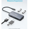 Anker Premium 5in1 Usb-c Hub,2xusb3,hdmi,mem Card - (A8334HA1)