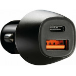 Lampa ��������� �������� �� 2 ����� USB type A+ type C 12/24V 18W ultra fast charger - (38718)