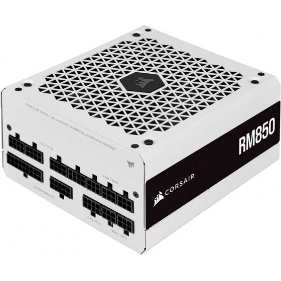 Corsair RM White Series RM850 850 Watt 80 PLUS Gold Fully Modular ATX PSU - (CP-9020232-EU)