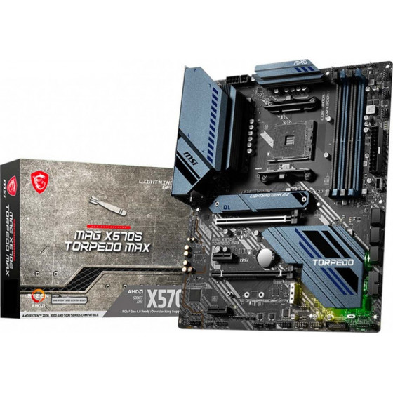 MSI MAG X570S Torpedo Max (AM4) - (7D54-005R)