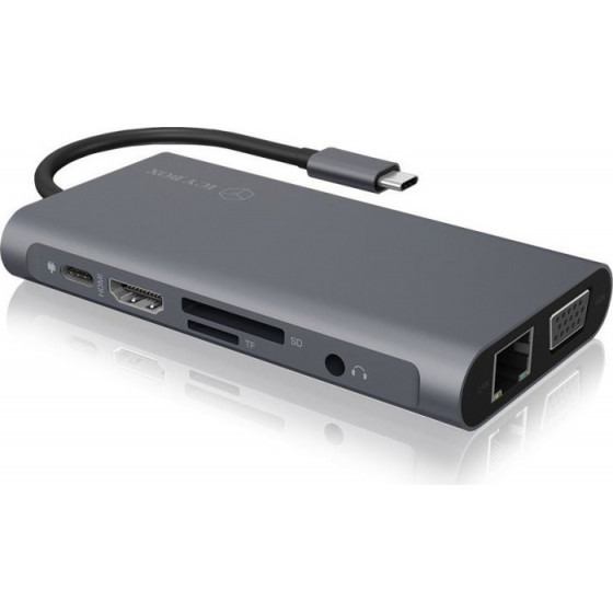 Raidsonic IB-DK4040-CPD Notebook Docking station - (60514)