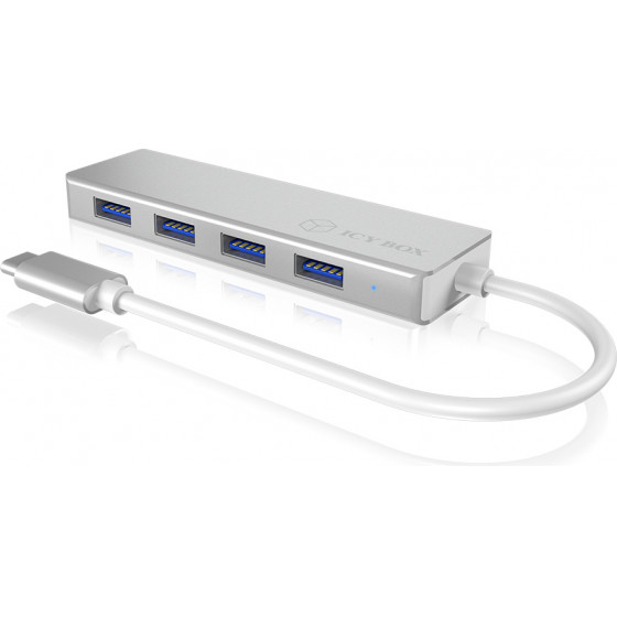 Raidsonic IB-HUB1425-C3 4 Port USB 3.0 Type-C - (60437)