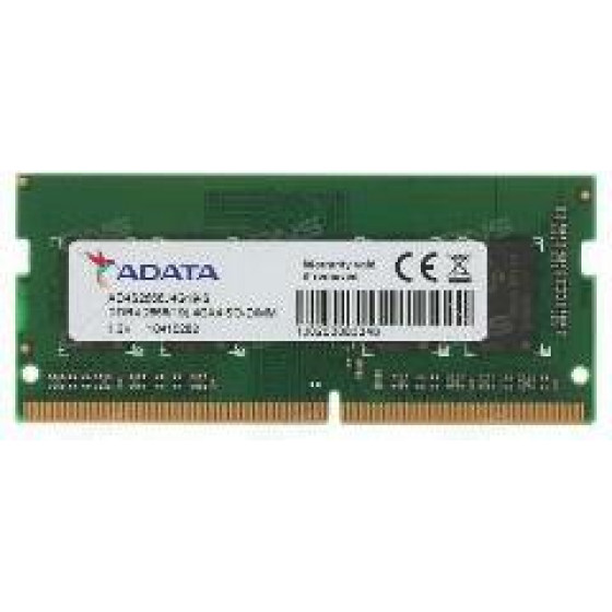 Adata Ram Sodimm 16GB DDR4, 2666MHz, CL19, Single Tray, LTW. - (AD4S266616G19-SGN)