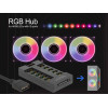 DeLock RGB hub ��� ARGB LEDs 10 ����� ����� - (64128)