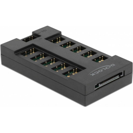 DeLock RGB hub ��� ARGB LEDs 10 ����� ����� - (64128)