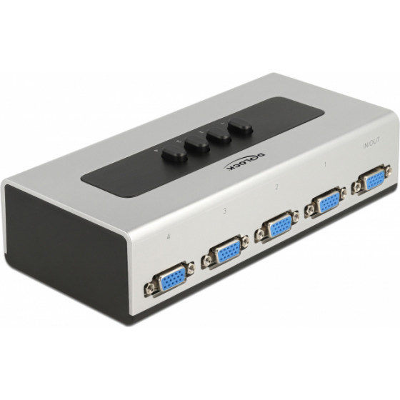 DeLock VGA switch 4 ports bidirectional Full HD ����� - (87759)