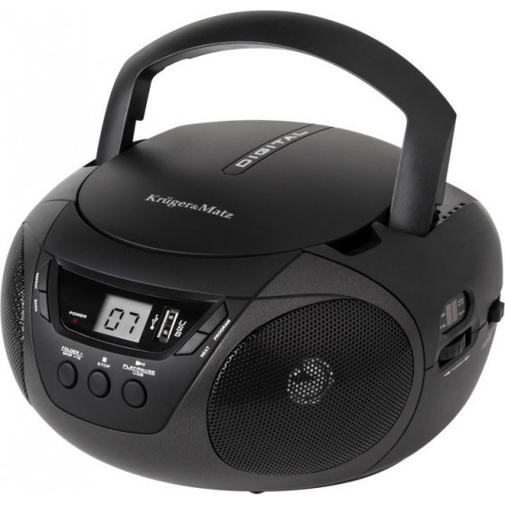 Kruger&Matz Boombox �� CD, USB - (KM6101)