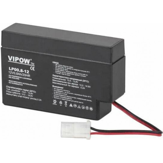 Vipow �������� �������� BAT0221 GEL 12V 0.8Ah 96x25x62mm - (BAT0221-B)