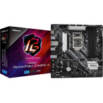 Asrock Socket INTEL LGA1200 11th/10th GEN, CS INTEL Z590, 4 DIMM SOCKETS DDR4, HDMI, LAN GIGABIT, Micro-ATX, 2YW. - (Z590M PHANTOM GAMING 4)