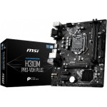 MSI Socket INTEL LGA1151 8th/9th GEN, CS INTEL H310, 2 DIMM SOCKETS DDR4, VGA/DVI-D/HDMI, LAN GIGABIT, MICRO-ATX, 3YW - (H310M PRO-VDH PLUS)