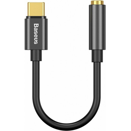 Baseus ���������� USB Type C - 3.5mm M/F �� ������� ����� - (CATL54-01)
