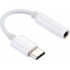 POWERTECH ������� USB Type-C (M) �� 3.5mm Jack (F), CM119B, ����� - (CAB-UC029)