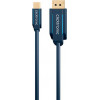 Clicktronic ������� DisplayPort �� DisplayPort Mini , 1m, ���� - (70737)