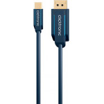 Clicktronic ������� DisplayPort �� DisplayPort Mini , 1m, ���� - (70737)