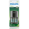 Philips ��������� ��������� AA & AAA NiMH SCB1450NB �� 4x AAA, ������ - (SCB1450NB-12)