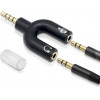 Powertech Splitter 3.5mm 4pin (M) �� 2x 3.5mm 4pin (F) , ����� - (CAB-J043)