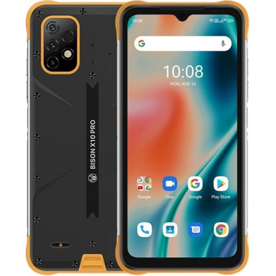 Umidigi smartphone BISON X10 Pro 6.53, 4/128GB, Android 11, ������� - (BISONX10-PRO-YL)