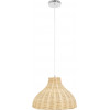 GloboStar MAYOTTE Vintage �������� ��������� ������ �������� 1 x E27 ���� ������ Bamboo �40 x Y28cm - (00724)
