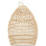 GloboStar TAHITI Vintage �������� ��������� ������ �������� 1 x E27 ���� ������ Bamboo �38 x Y50cm - (00710)