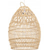 GloboStar TAHITI Vintage �������� ��������� ������ �������� 1 x E27 ���� ������ Bamboo �38 x Y50cm - (00710)