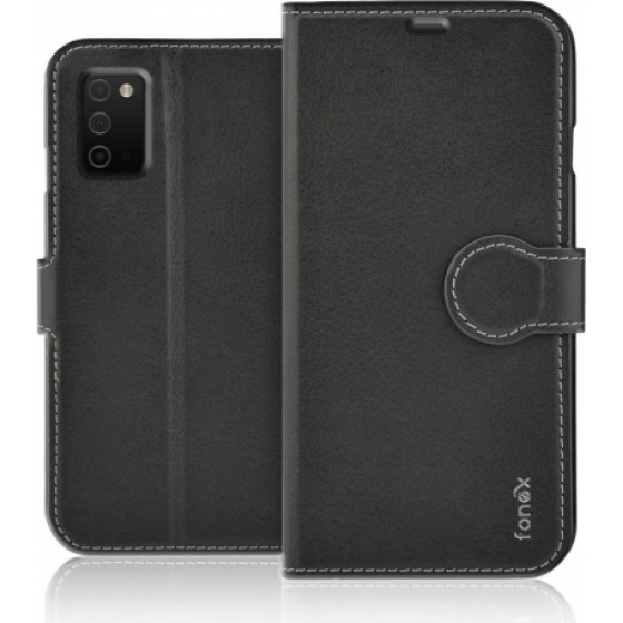 Fonex book identity Samsung A02s / A03s Black - (BOOKID1575B)