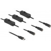 DeLock ������� USB Type-C �� 3x DC 5.5 x 2.1mm , 1m, ����� - (86801)