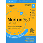 Norton Antivirus 360 Deluxe ESD, 3 ��������, 25GB cloud, 1 ���� - (N360-ESD-4)