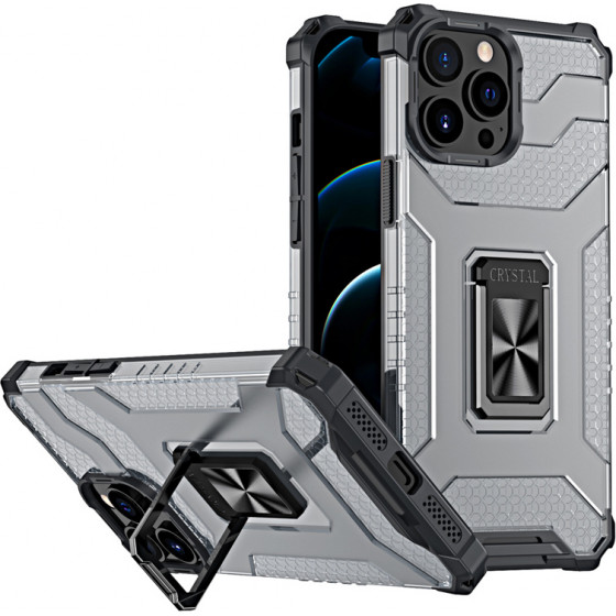 Powertech ���� Crystal Ring ��� iPhone 13 Pro, ����� - (MOB-1700)