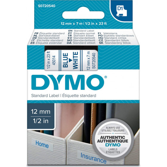 DYMO ������ ������������� Standard 45014 12 mm x 7 m (���� �������� �� ����� �����) - (S0720540)