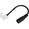 GloboStar ������������� ����������� IP20 - Strip To Power Connector 5.5*2.1 ��� ����� 1 x ��������� ������ LED ������� 10mm - (70740)