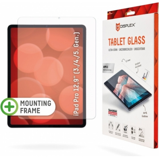 Displex tablet hybrid glass 2d for ipad PRO 12.9 (3-4-5 GEN) - (01533)