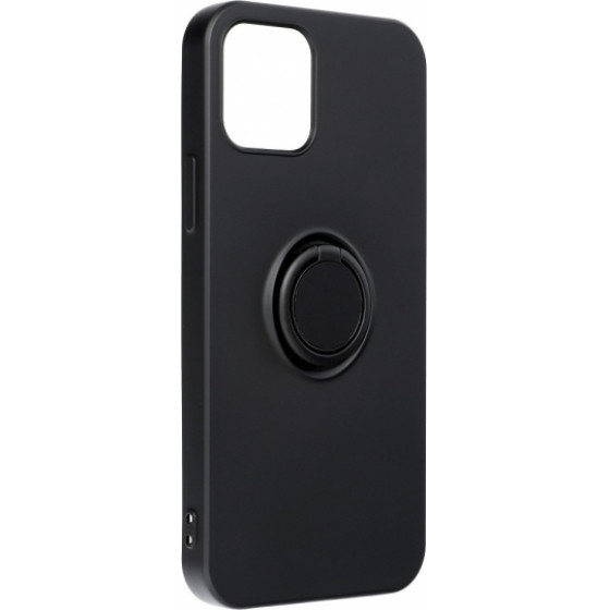 Senso ring iPhone 12 / 12 PRO black backcover - (SERIP12B)