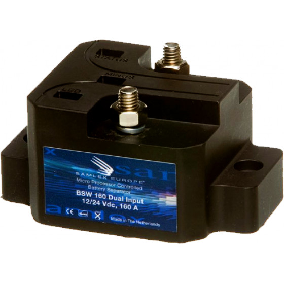 ����������� ��������� ��� 2 ��������� Samlex BSW-160 12V-24V-160A