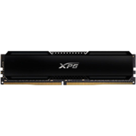 Adata RAM DIMM 8GB GAMMIX D20 DDR4, 3200MHz, CL16, BLACK, RETAIL, LTW. - (AX4U32008G16A-CBK20)