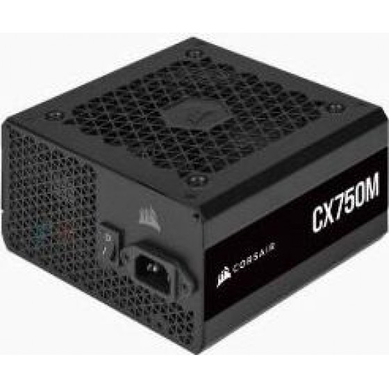 Corsair PSU 750W CMPSU-CX750MEU builder series CX SEMI-modular, bronze certified, 12CM quiet & cool fan, 5YW. - (CP-9020222-EU)